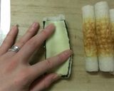 大葉が香る＊海苔巻きちくわの香味揚げ作り方4写真