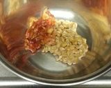カリッと豚コマde納豆キムチパスタ作り方3写真