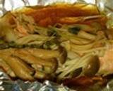 フライパンで♪鮭ときのこのホイル焼き作り方28写真