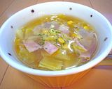 簡単♪残り野菜で☆とろり♡コンソメスープ作り方6写真