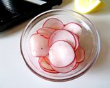 生ハムとラデッシュのサンドイッチ作り方1写真