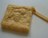 梅じゃこのチーズinお揚げ✿作り方3写真