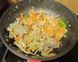ごはんがススむ和風焼きうどん☆作り方4写真