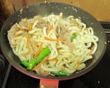 ごはんがススむ和風焼きうどん☆作り方5写真