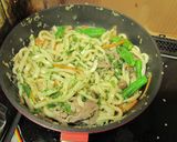 ごはんがススむ和風焼きうどん☆作り方6写真