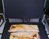 はな家のなんちゃってスパム入り朝食ラップ作り方3写真