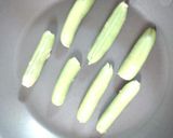 スナップえんどうの肉詰め作り方3写真
