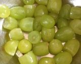 ぶどうとアボカドとほうれん草のスムージー作り方1写真