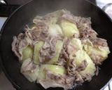春キャベツと豚肉の梅しそポン酢がけ♫作り方6写真