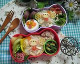 ラップ不要！簡単羊さんおにぎり作り方14写真