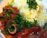 地中海風?イカのトマト煮作り方6写真