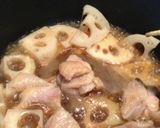 手羽中とレンコンのさっぱり煮作り方4写真