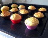 甘すぎない大人カップケーキ＊レモンピール作り方6写真