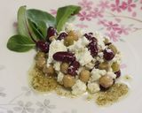 お豆とリコッタチーズのサラダ作り方4写真
