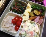 お花見弁当★2013 ①作り方3写真