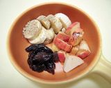 腸美人♪ヨーグルトでフルーツグラタン風作り方1写真