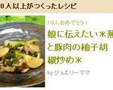娘に伝えたい＊蕪と豚肉の柚子胡椒炒め＊作り方9写真