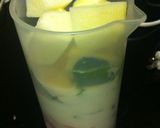 ダノンビオ+グリーンスムージー作り方5写真
