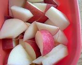 りんごのヨーグルトデザート作り方1写真