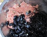 とろーりチーズのブラック★ハンバーグ作り方5写真