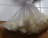 ダノンビオで作る♪簡単美味♡蕪の漬け物♡作り方1写真