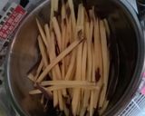 揚げずにヘルシー カリッカリの芋塩けんぴ作り方1写真