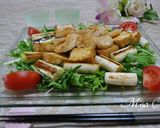 ホタテとネギの焼きサラダ作り方4写真