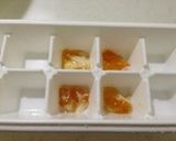 二層のヨーグルトクリームアイスキューブ作り方3写真