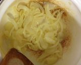 簡単オニオングラタンスープ作り方1写真