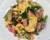 早い!簡単!美味しい!ほうれん草炒め♪作り方3写真