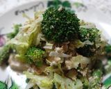 鶏胸肉とお野菜の胡麻和え作り方4写真