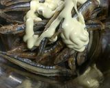 酒のつまみ？きびなご唐揚げマヨラー油和え作り方3写真