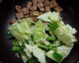 サイコロステーキと野菜のにんにく醤油炒め作り方3写真
