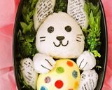 ふわふわおぼろはんぺんでうさぎおにぎり作り方11写真