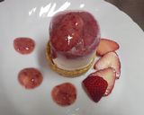 フローズンヨーグルトＷ苺ソース作り方4写真