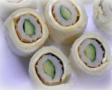 鮭フレークでホットロールサンドウィッチ作り方7写真