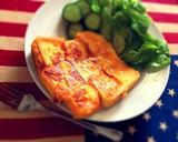 牛乳いらずの☆ふわふわ☆フレンチトースト作り方4写真