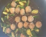 簡単♪お弁当にも★肉団子と胡瓜の甘酢餡作り方5写真