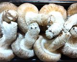 肉厚、ジューシー焼き椎茸 バーナー処理作り方1写真