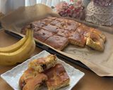 型なし簡単♡バナナと紅茶の天板ケーキ作り方11写真