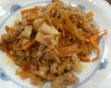 早い！簡単！うまい！味しみしみ豚丼作り方5写真