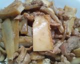 糖質減！ごぼう豚肉こんにゃく豆腐で丼！作り方4写真
