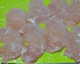 にんにく醤油チキンと干しえびのピザ仕立て作り方2写真