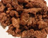 簡単節約お肉柔らか♪豚こまの甘辛味噌炒め作り方5写真