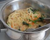 彩りふわふわ納豆スパ♬作り方4写真