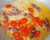 ホタルイカとシラスのトマトパスタ作り方6写真