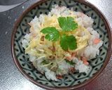 鮭と三つ葉の混ぜご飯作り方6写真