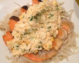 ちょっと和な味噌タルタルサーモンムニエル作り方4写真