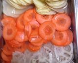 余った野菜deバジルコンソメチップス♫作り方1写真