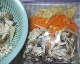 きのこ（冷凍）の炊き込みご飯作り方1写真